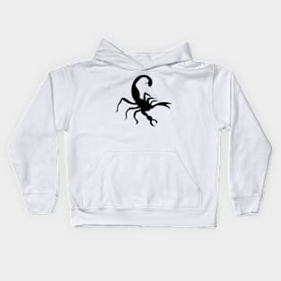 Scorpion Silhouette Kids Hoodie